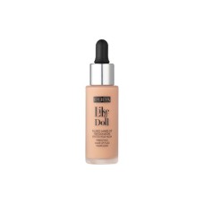 Тональна основа Pupa Like a Doll Perfecting Make-up Fluid Nude Look 020 - Light Beige (8011607222407)