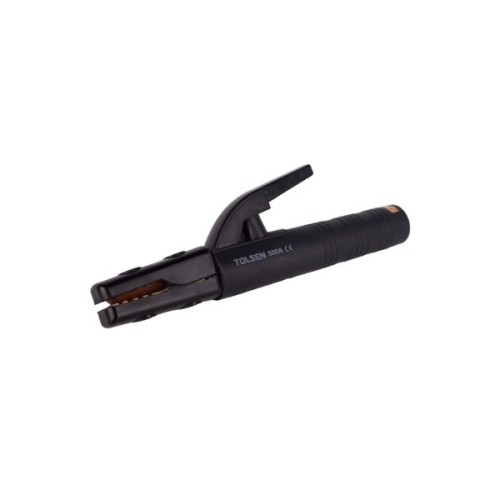 Тримач електродів Tolsen Профі, 500 A, нейлон, 270 mm, залізо латунь (44929)