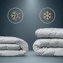 Ковдра MirSon Набір 9559 Bianco Ковдра зимова Полуторна 140х205 Wool + Подушка 50х70 (2200010806380)