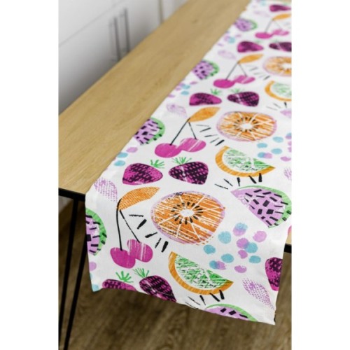 Доріжка на стіл Прованс Violet cherries 40х136 (032964)