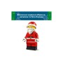 Конструктор LEGO Iconic Збільшена мініфігурка Санти (40820)