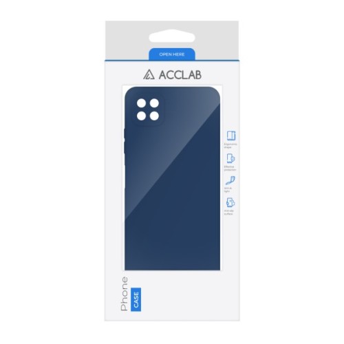 Чохол до мобільного телефона ACCLAB SoftShell Samsung Galaxy A22 5G Blue (1283126557262)