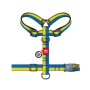Шлея для собак WAUDOG Nylon анатомічна H-подібна з QR-паспортом "Colors of freedom" пластиковий фастекс XL (323-4020)