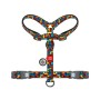 Шлея для собак WAUDOG H-подібна анатомічна Nylon з QR адресником "Блоки" пластиковий фастекс S (343-4056)