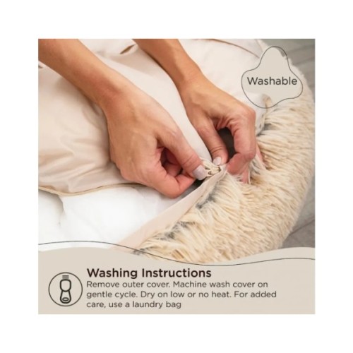 Лежак для тварин Best Friends бежева елегантність 114х114 см (0817403023815)