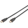 Кабель мультимедійний HDMI M to HDMI M 5.0m 4K60Hz Ethernet black Digitus (DK-330123-050-S)