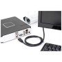 Кабель мультимедійний HDMI M to HDMI M 5.0m 4K60Hz Ethernet black Digitus (DK-330123-050-S)