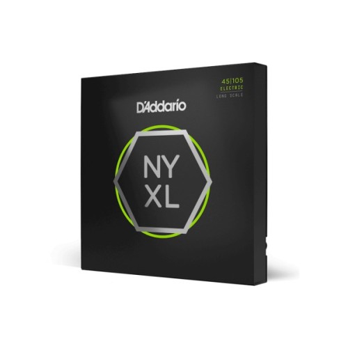 Струни для гітари D'Addario NYXL Light Top / Med Bottom (45-105) (NYXL45105)