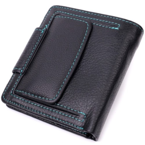 Гаманець ST Leather Шкіряний Чорний (19454)