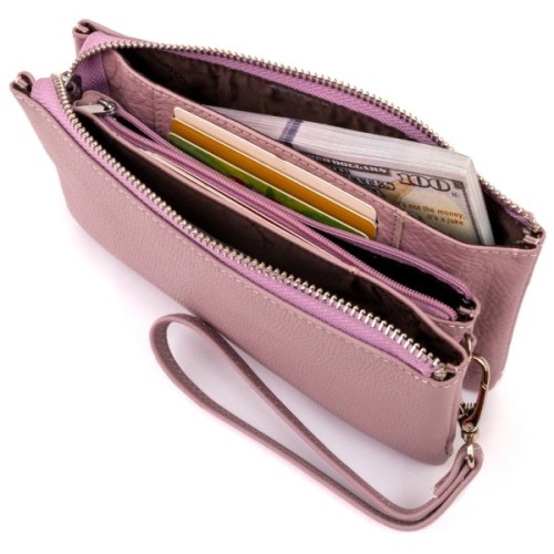 Гаманець ST Leather Ліловий (19247)