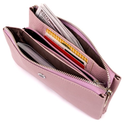 Гаманець ST Leather Ліловий (19247)