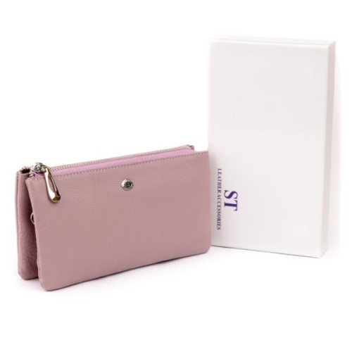 Гаманець ST Leather Ліловий (19247)