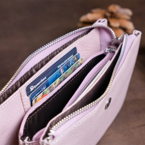 Гаманець ST Leather Ліловий (19247)