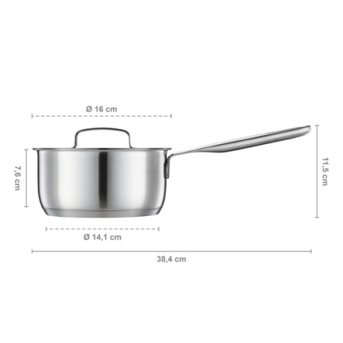 Ківш Fiskars All Steel матовий 1,5 л (1064750)