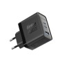 Зарядний пристрій Promate powerport-45 2xUSB-C PD + USB-A QC 45W Black (powerport-45.black)