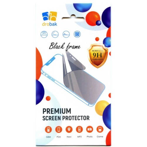 Скло захисне Drobak Asus Rog Phone 6 Black Frame A+ (717166)