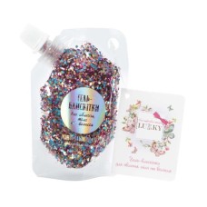 Дитяча косметика Lukky Гель-блискітки для тіла та обличчя Мікс 40 мл (T18942)