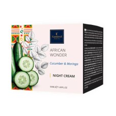 Крем для обличчя Famirel African Wonder Нічний з огірком та морингою 50 мл (7290114087087)