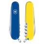 Ніж Victorinox Waiter Ukraine 84 мм Синьо-жовтий (0.3303.2.8)