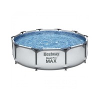 Басейн BestWay Steel Pro Max зі сходами 9150 л (BW-56418)