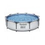 Басейн BestWay Steel Pro Max зі сходами 9150 л (BW-56418)