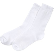Шкарпетки дитячі UCS Socks однотонні з квіточками (M0C0101-1099-11-white)