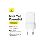 Зарядний пристрій Baseus USB-C PD20W white (P10111602213-00)
