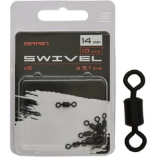 Вертлюг Brain Swivel No.5 14mm diam 3.1mm (10 шт/уп) SGCA-8008-5 (1858.24.71)