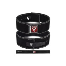 Атлетичний пояс RDX 4 Pro Liver Buckle шкіряний Black Plus XL (WBL-4LB-XL+) Атлетичний пояс RDX 4 Pro Liver Buckle шкіряний Black Plus XL (WBL-4LB-XL+)