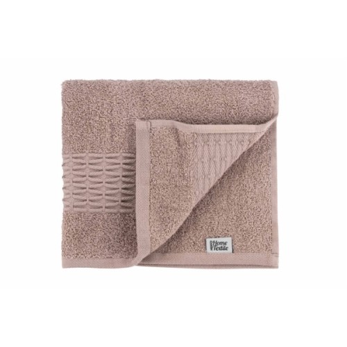 Рушник Ardesto набір махрових Lotus 2 шт 50х90 см індіго, 70х140см, 100% бавовна, беж (ART2357NS)