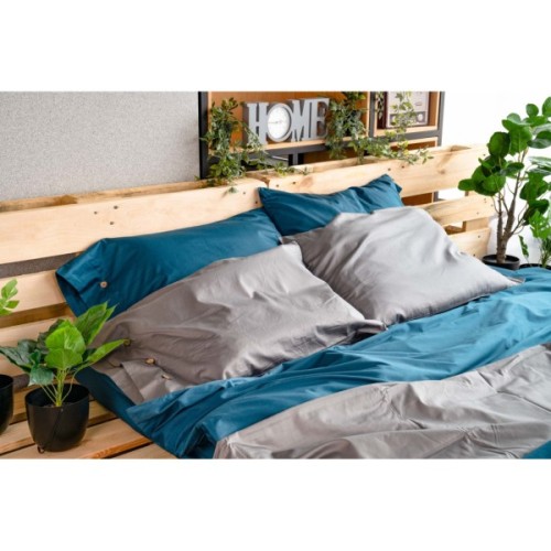 Простирадло Ardesto на резинці Mix&Match сатин 180х200+30 см мусон (ART1820DVD)