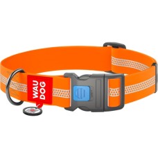 Нашийник для тварин WAUDOG Waterproof пластиковий фастекс XXL Ш 40 мм Д 46-70 см помаранчевий (25104)