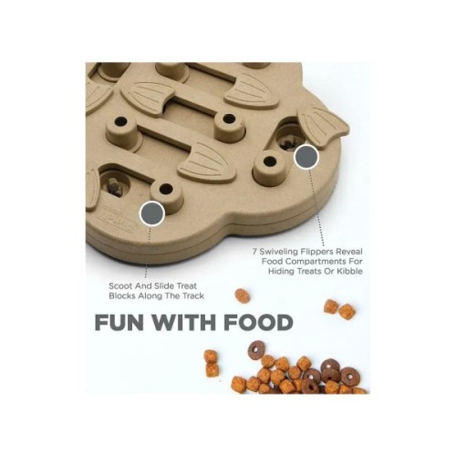 Іграшка для собак Nina Ottosson інтерактивна "Сховище" бежева (0700603673389)