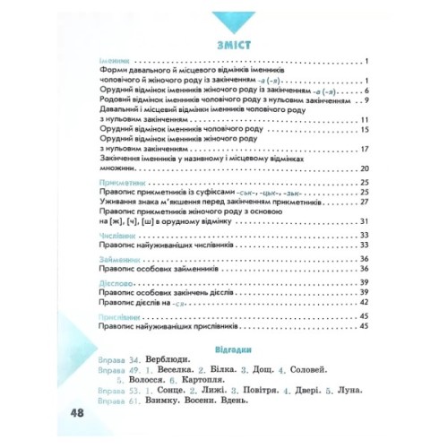 Робочий зошит НУШ Грамотійко. 4 клас. Для успішного набуття орфографічних та пунктуаційних навичок Ранок (9786170971777)