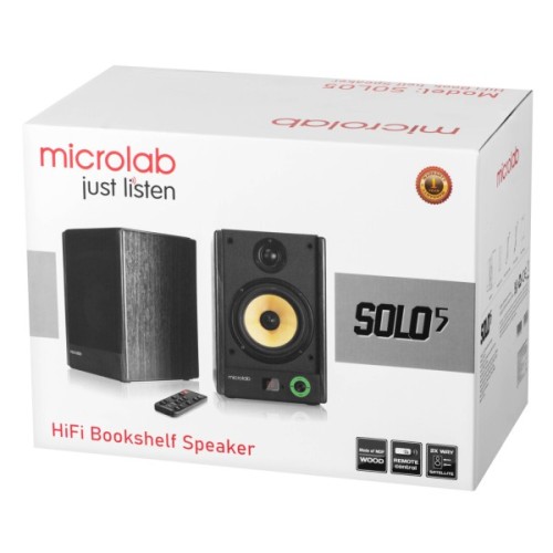 Акустична система Microlab SOLO 5 90W Brown (SOLO-5BR)