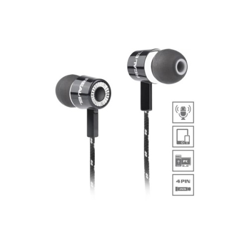 Навушники REAL-EL Z-1755 Black/Wwhite (EL124100020)