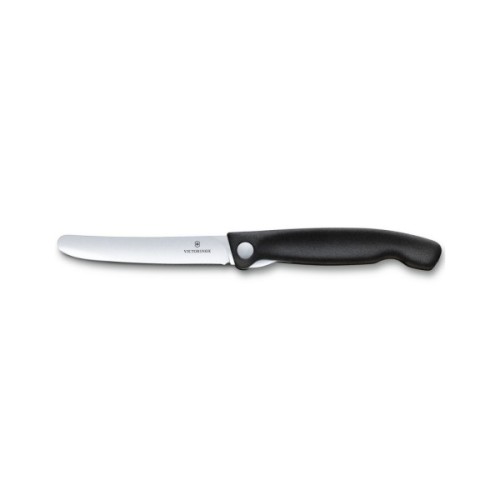 Кухонний ніж Victorinox SwissClassic Foldable Paring 11 см Black (6.7803.FB)