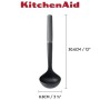 Ополоник KitchenAid Coreline, 31,5 см, сірий (KAS006OHCGG)