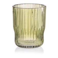 Набір склянок Ardesto 300мл, 2шт, скло, зелений (AR2630SGR)