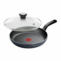 Сковорода Tefal So'' Light 28 см, алюміній, бакеліт, скло, чорний (H0560642_SET)