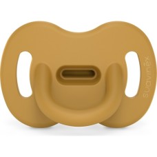 Пустушка Suavinex Colour Essence силіконова фізіологічна, 6-18 міс. жовта (308089)