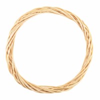 Різдвяний вінок YES! Fun ротанговий натуральний, d-60см (973451)