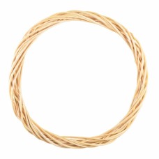 Різдвяний вінок YES! Fun ротанговий натуральний, d-60см (973451)