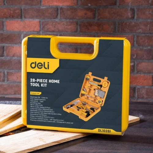Набір інструментів Deli 28 шт. (EDL1028J)