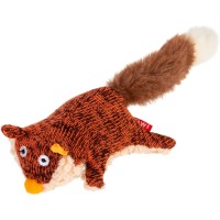 Іграшка для собак GiGwi Plush Лисиця з пищалкою 9 см (75043)