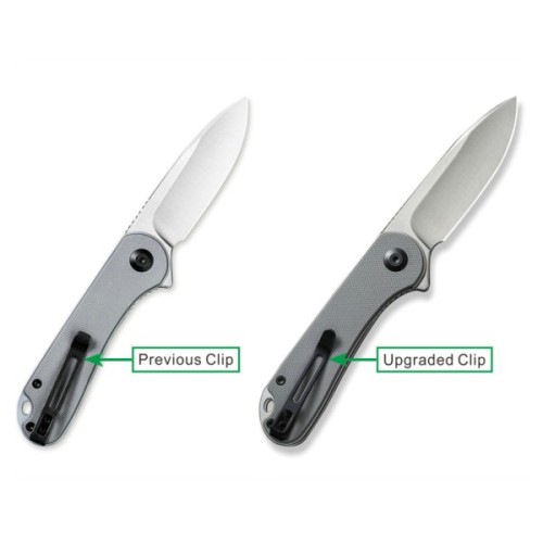 Ніж Civivi Elementum, Satin, сірий G10 (C907B)
