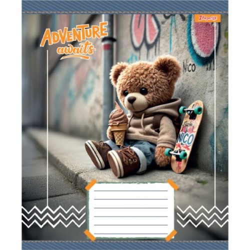 Зошит 1 вересня Adventure awaits А5 12 аркушів лінія (768197)