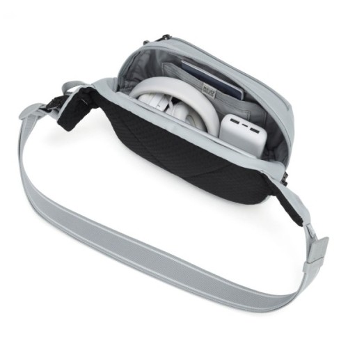 Сумка-бананка Pacsafe V Hip Pack світло-сірий (60141148)