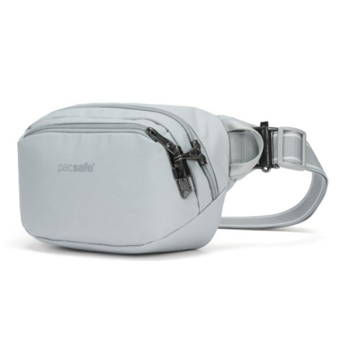 Сумка-бананка Pacsafe V Hip Pack світло-сірий (60141148)
