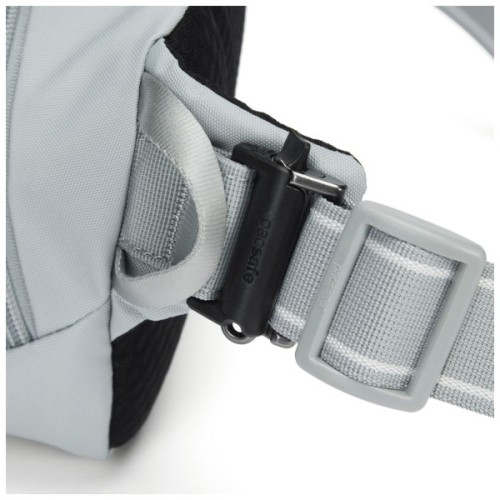 Сумка-бананка Pacsafe V Hip Pack світло-сірий (60141148)